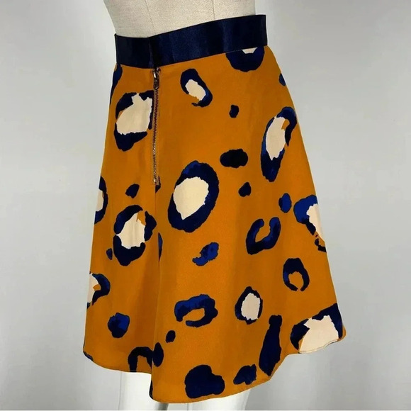 3.1 Phillip Lim  Target 20th Anniversary Leopard A-line Mini Skirt Size 2 - Picture 3 of 10